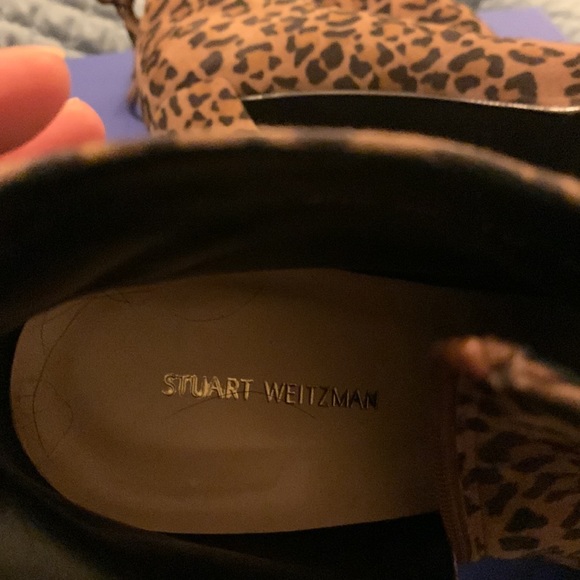 Brand New Stewart Weitzman Leopard Booties - Picture 4 of 4
